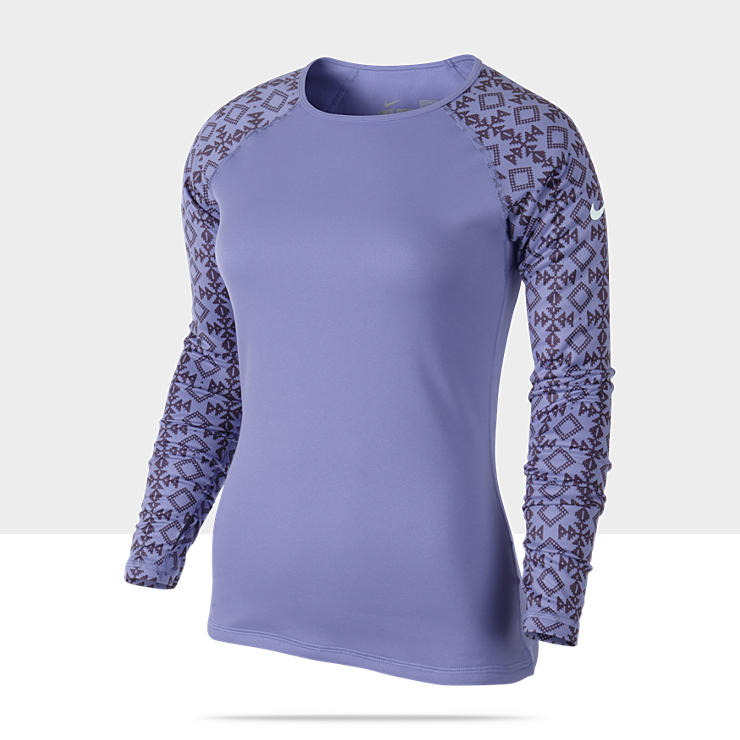 Nike Pro Hyperwarm II Fitted Womens Shirt 528628_562_A