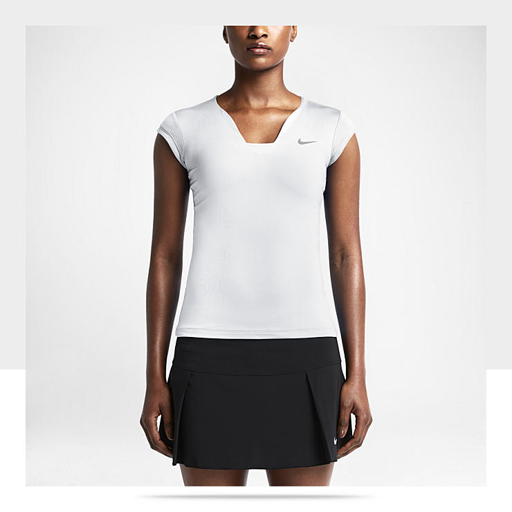 Nike Pure Womens Tennis Top 425957_100_A