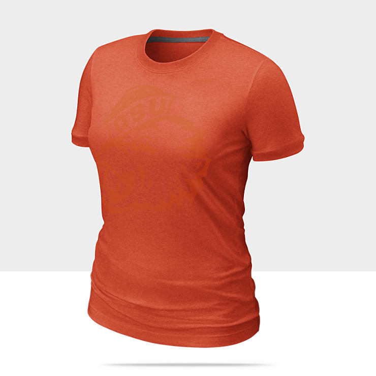 Nike Retro Ringer (Oregon State) Womens T Shirt 5965OE_803_A