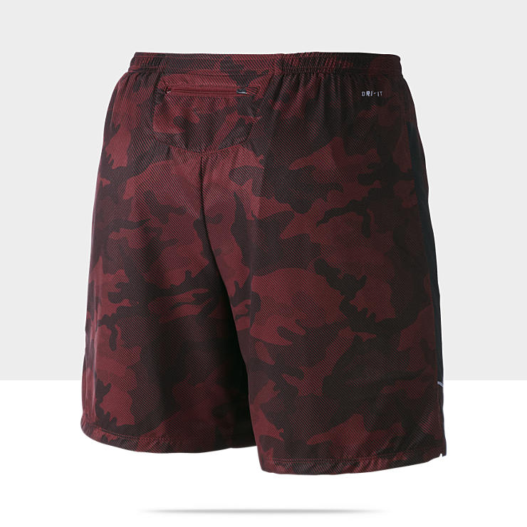 Nike SW 2 in 1 Camo Print 7 Mens Running Shorts 504669_677_B