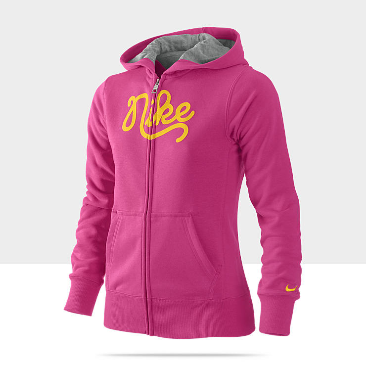 Nike Script Girls Hoodie 481532_684_A