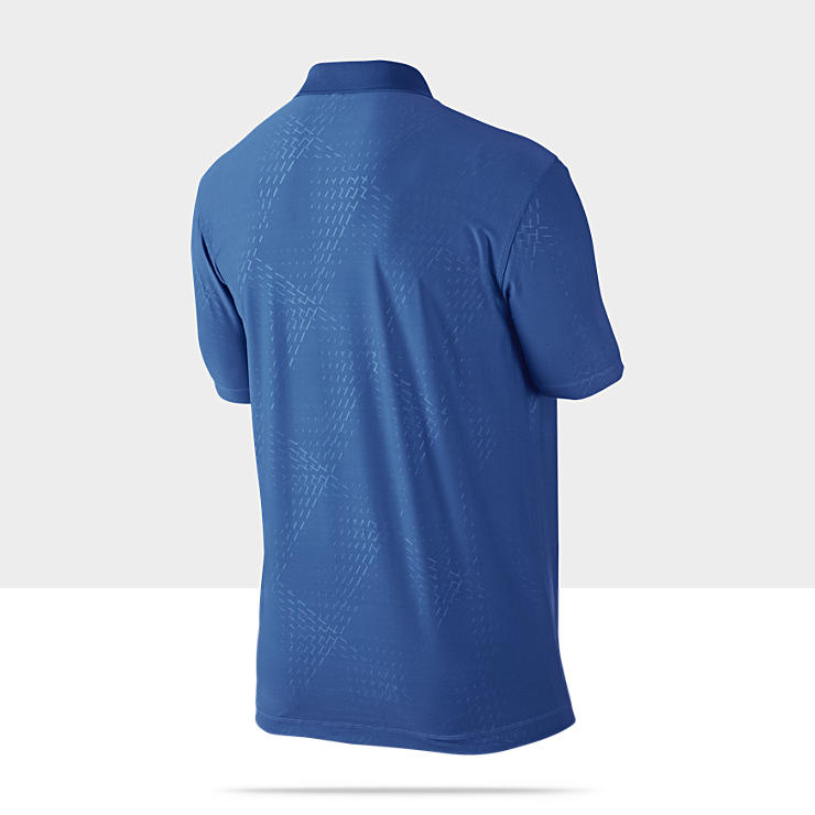 Nike Shadow Embossed Mens Golf Polo 481809_491_B