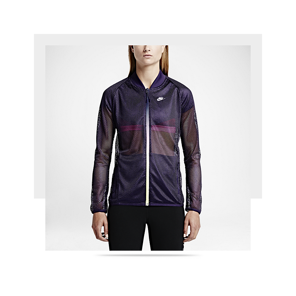 Nike T/F Mesh Bomber Womens Jacket.