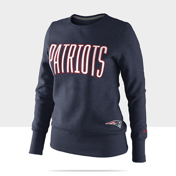 Nike Tailgater Fleece NFL Patriots Womens Sweatshirt 475326_419_A