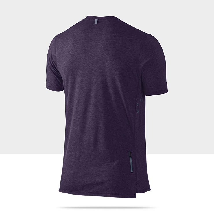  Nike Tailwind Short Sleeve V Neck Mens Running Shirt