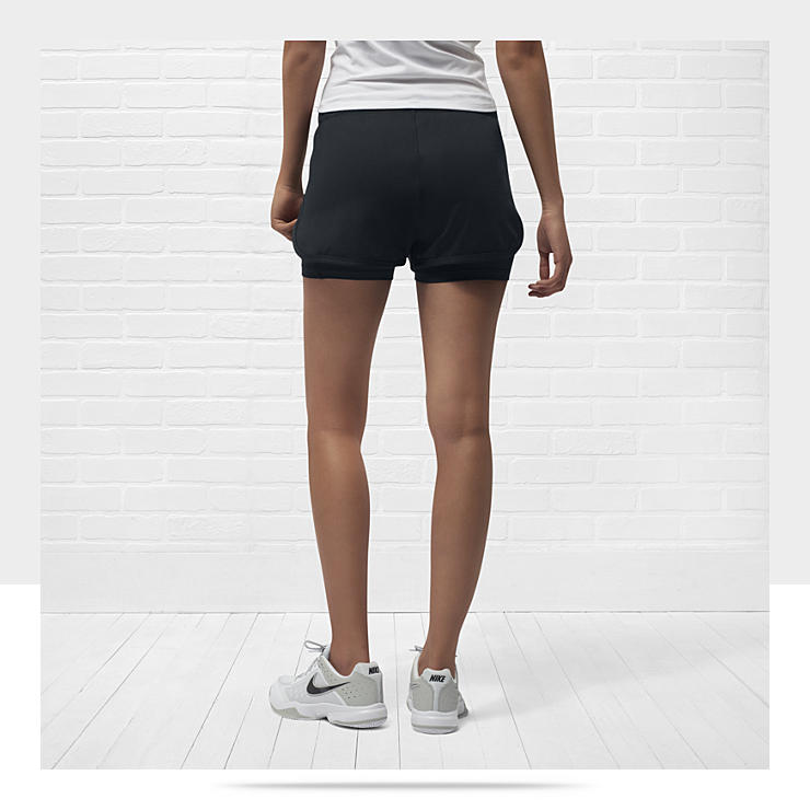 Nike Tie Break Knit Womens Tennis Shorts 447015_010_B