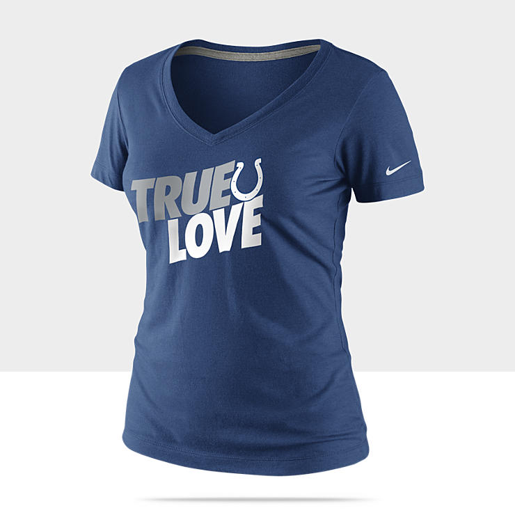 Nike True Love NFL Colts Womens T Shirt 485775_431_A