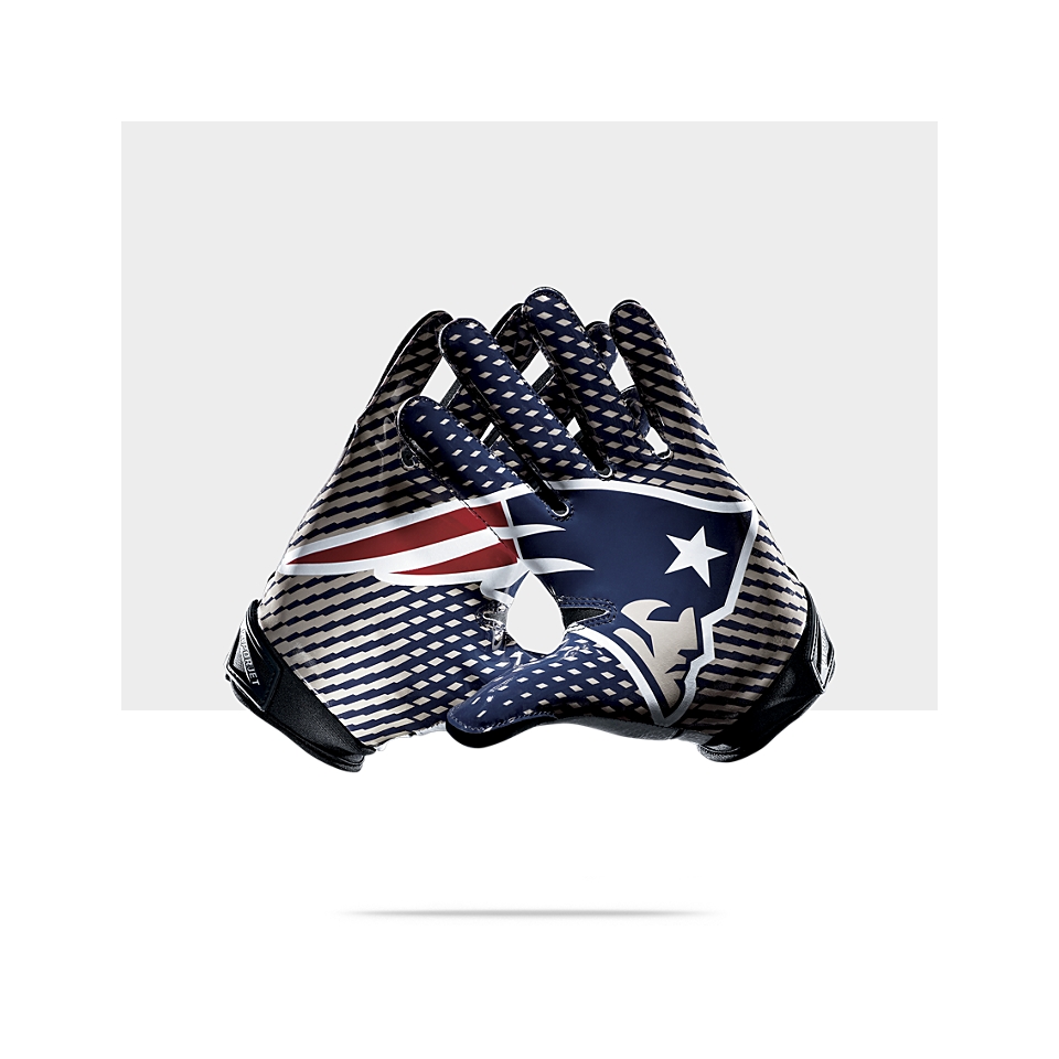 Nike Vapor Jet 20 NFL Patriots Mens Football Gloves GF0101_190_A 
