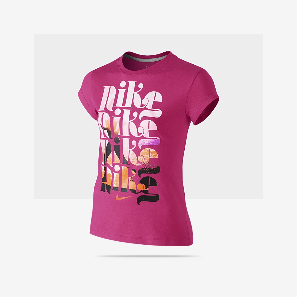 Nike Repeat & Run Girls T Shirt