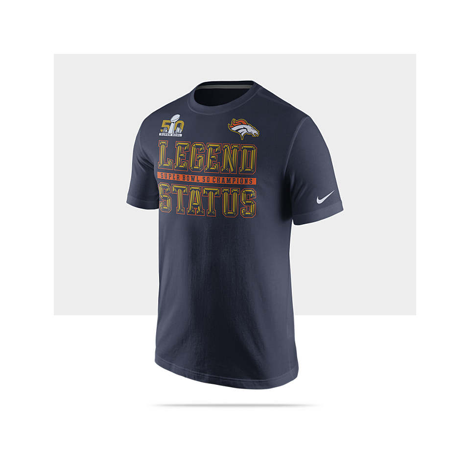 SB50 Nike Legend Status (NFL Broncos) Mens T Shirt