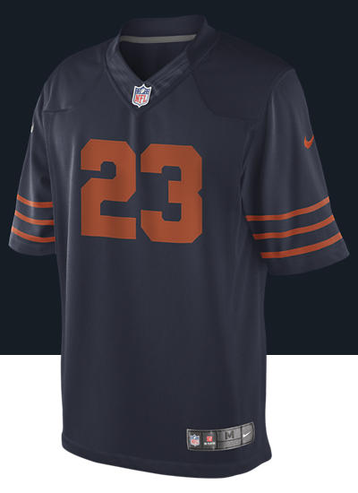    Devin Hester Mens Football Alternate Limited Jersey 479201_459_A