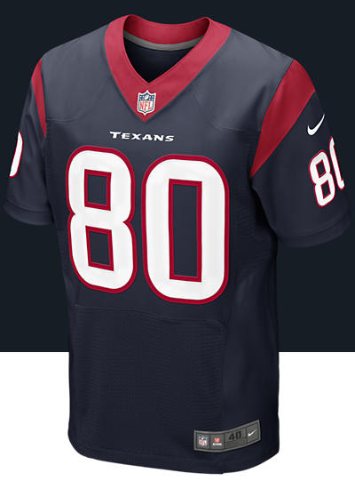   Texans Andre Johnson Mens Football Home Elite Jersey 468892_460_A