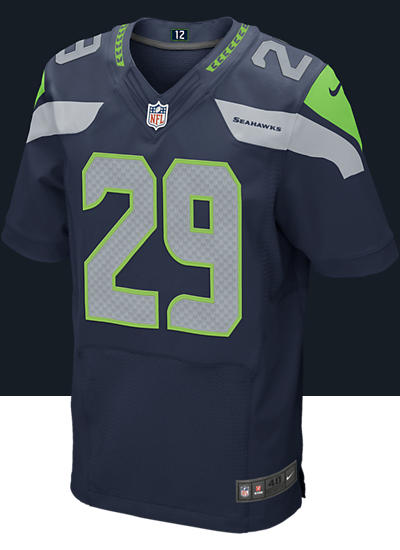   Seahawks Earl Thomas Mens Football Home Elite Jersey 468907_426_A