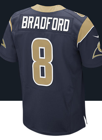    Rams Sam Bradford Mens Football Home Elite Jersey 468908_419_B