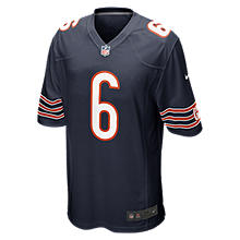    Bears Jay Cutler Mens Football Home Game Jersey 468947_459_A