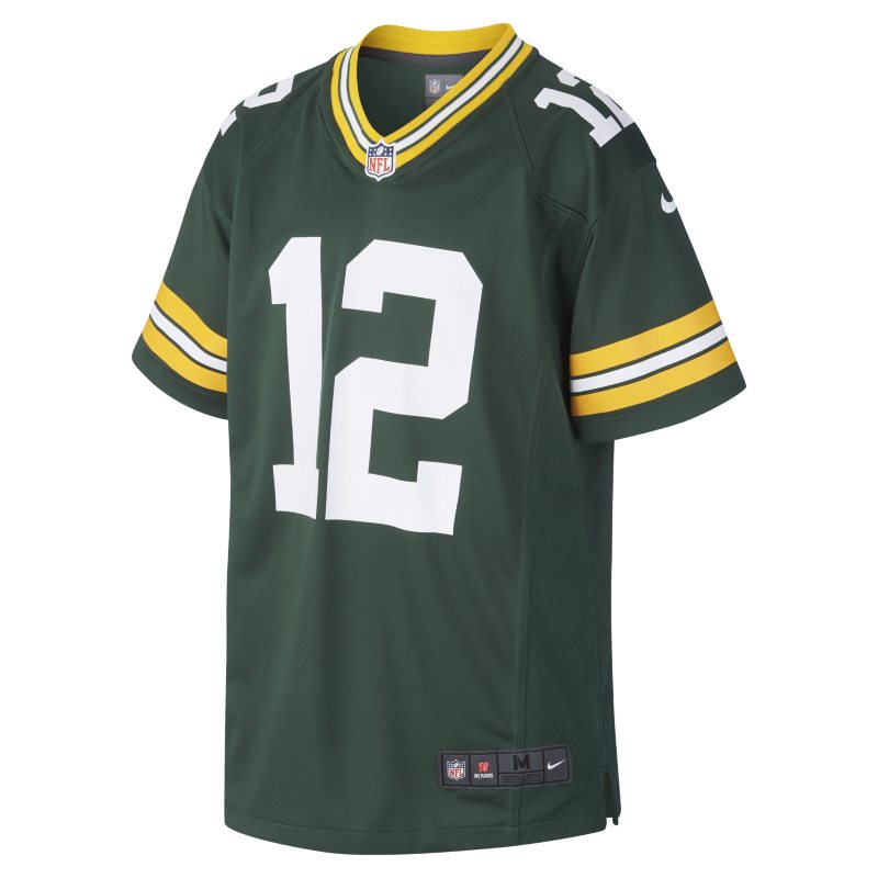 Maillot de football americain NFL Green Bay Packers Game (Aaron Rodgers) pour Enfant plus age - Vert