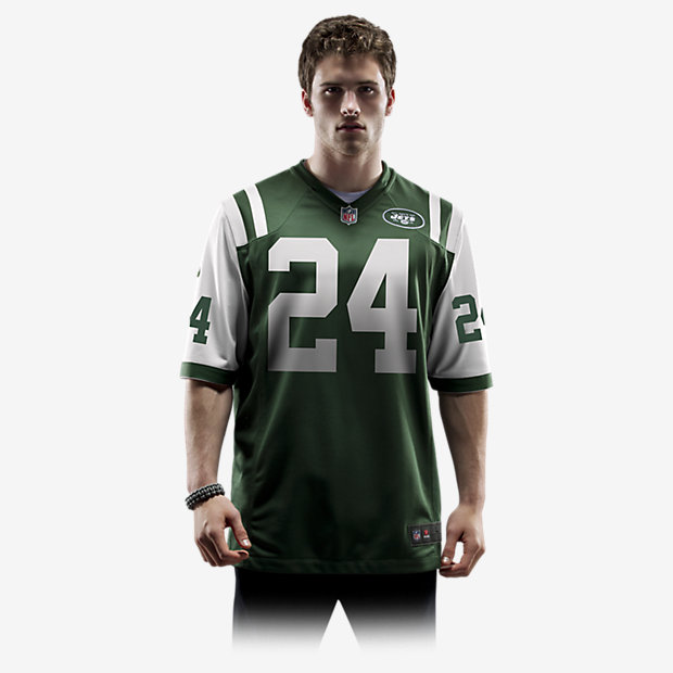 músculo Aparentemente que te diviertas NFL New York Jets (Darrelle Revis) Camiseta de fútbol americano de la 1ª  equipación - Hombre. Nike ES