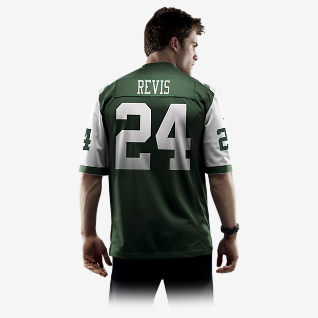 Inocente Seminario africano NFL New York Jets (Darrelle Revis) Camiseta de fútbol americano de la 1ª  equipación - Hombre. Nike ES