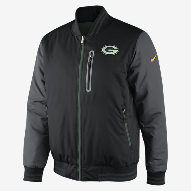 (NFL Packers) Men's Reversible Jacket. Nike.com