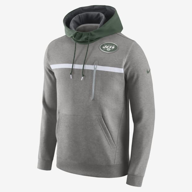 men's green bay packers nike green av15 fleece pullover hoodie