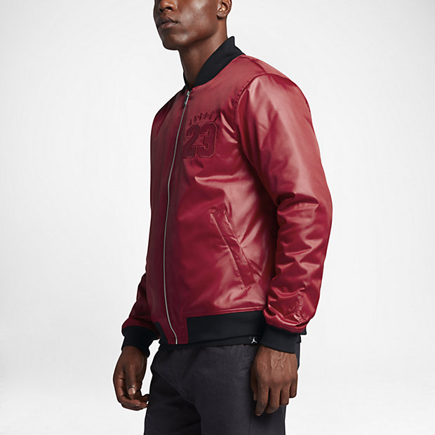 air jordan leather jacket