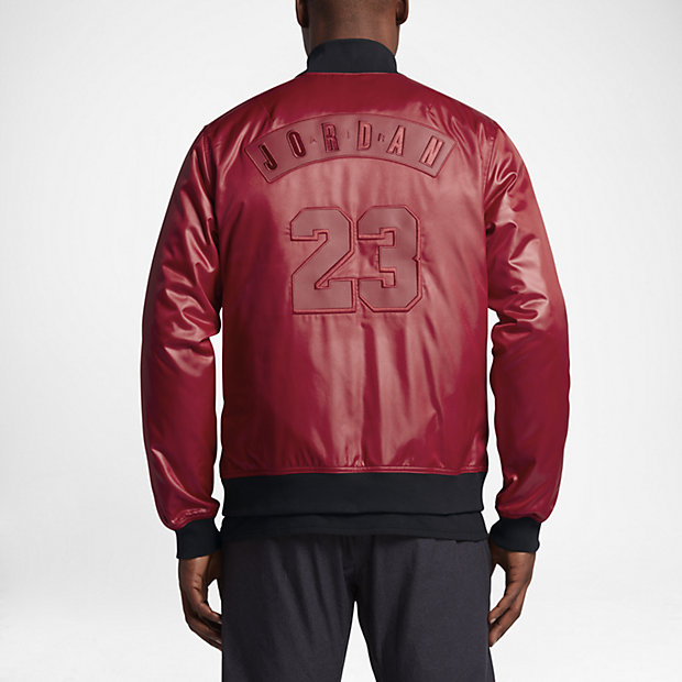 nike air jacket red