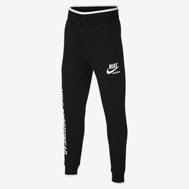 nike joggers black