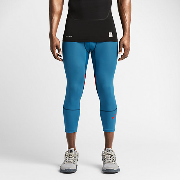 Nike Pro Hypercool Compression Three Quarter Mens Tights.