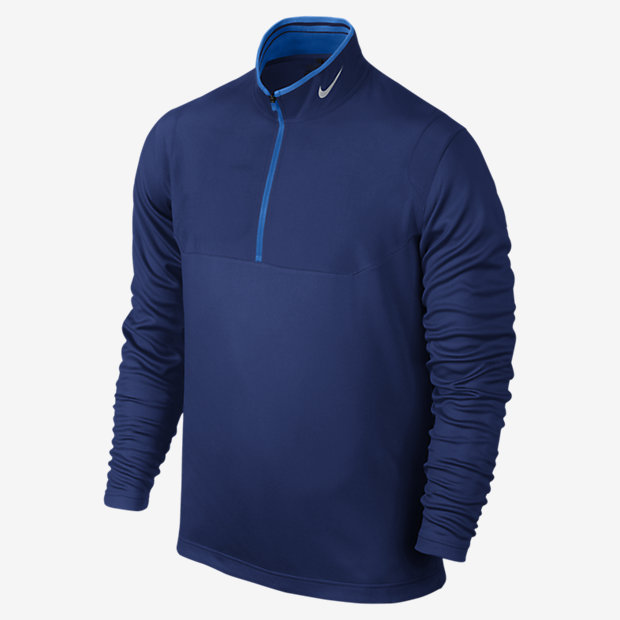 Nike Dri FIT Half Zip Mens Golf Shirt