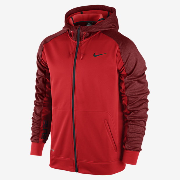 Nike Elite Stripe Performance Full Zip Mens Basketball Hoodie. Nike