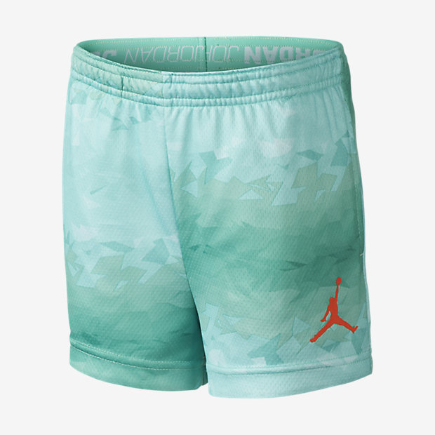 Jordan Too Cool Preschool Girls Training Shorts.