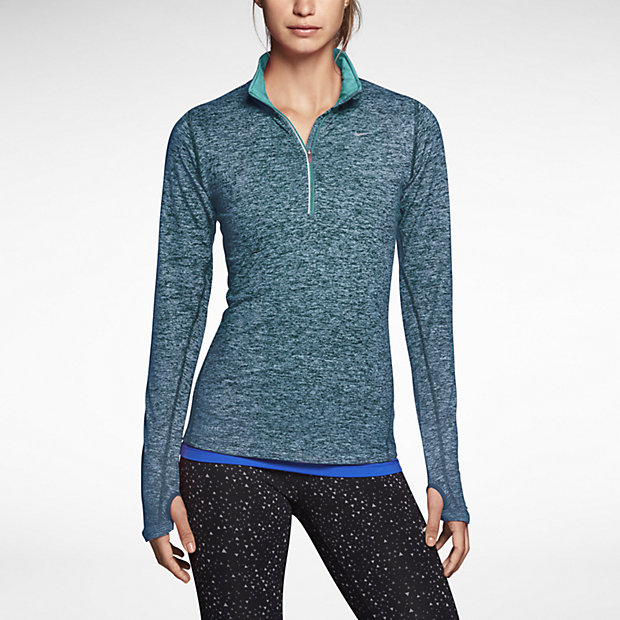 Nike Element Half Zip Womens Running Top.