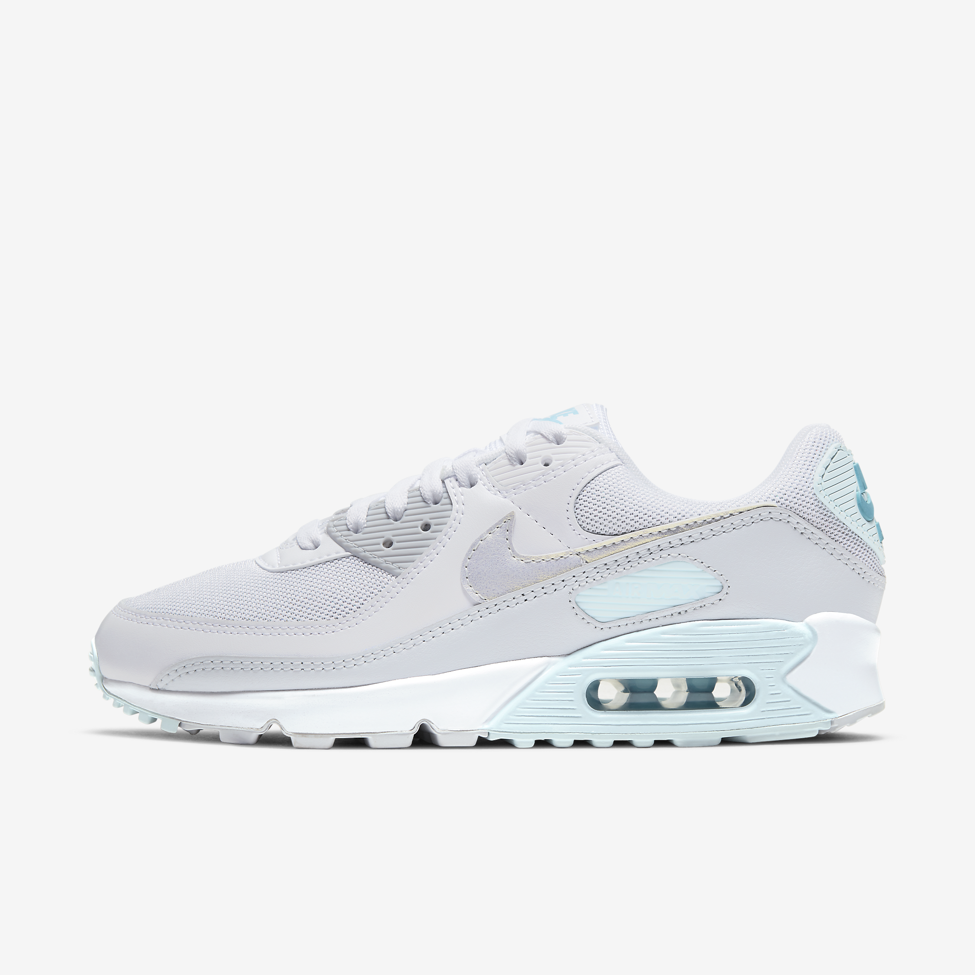 Nike Air Max 90 Frozen Blue DH4969-100 Release | SneakerNews.com