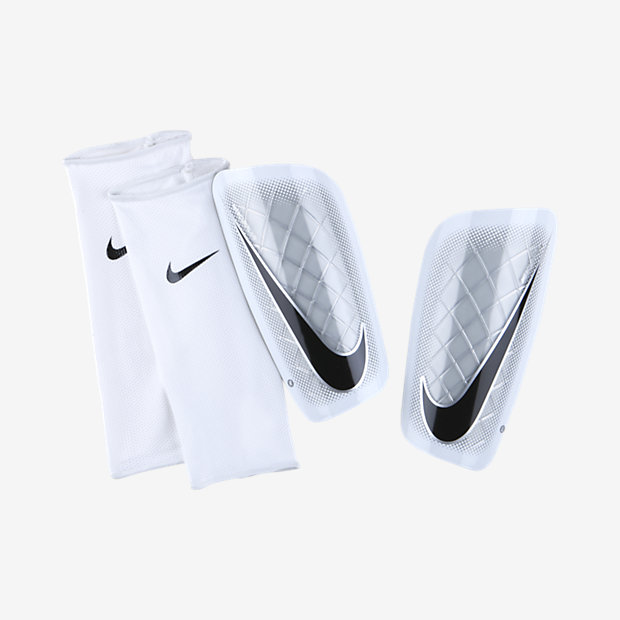 Nike Mercurial Lite Soccer Shin Guards.