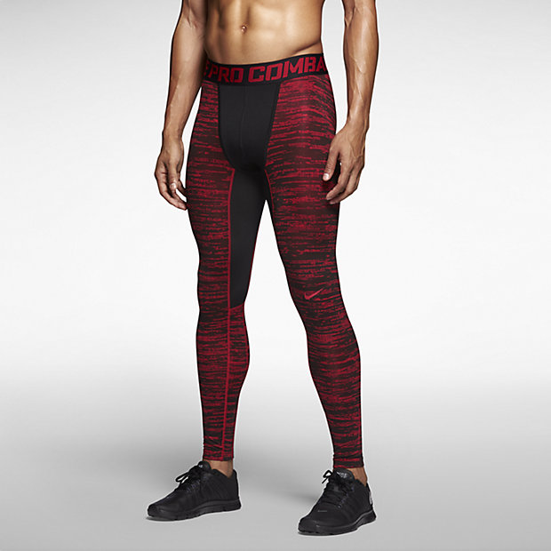 Nike Pro Combat Hyperwarm Compression Hypercamo Mens Tights. Nike