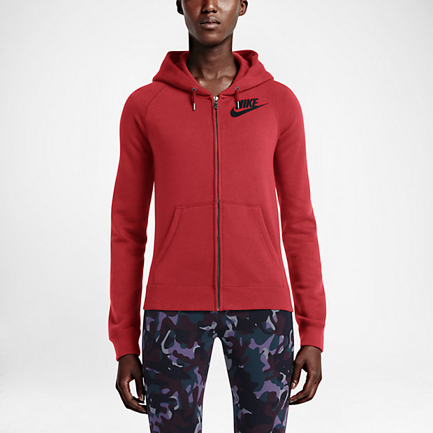 Nike Rally Futura Full Zip Womens Hoodie