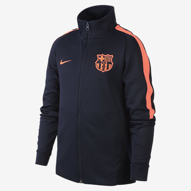 Футбольная куртка для школьников FC Barcelona Franchise Nike 888412639250