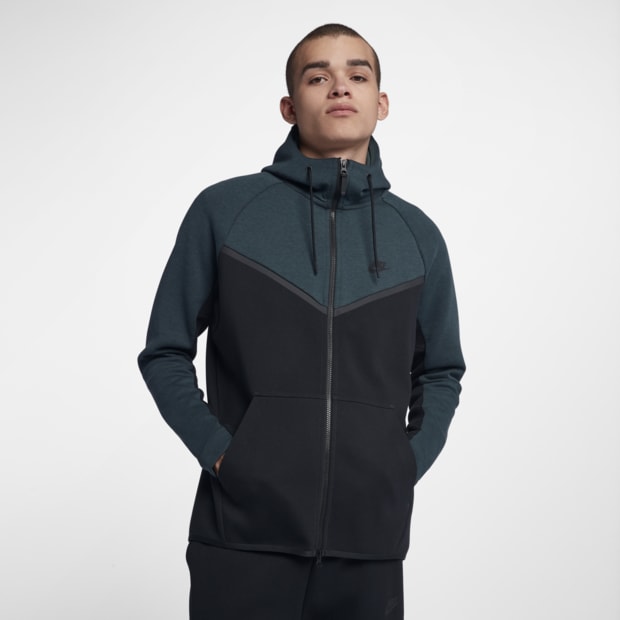 Мужская худи с молнией во всю длину Nike Sportswear Tech Fleece Windrunner 