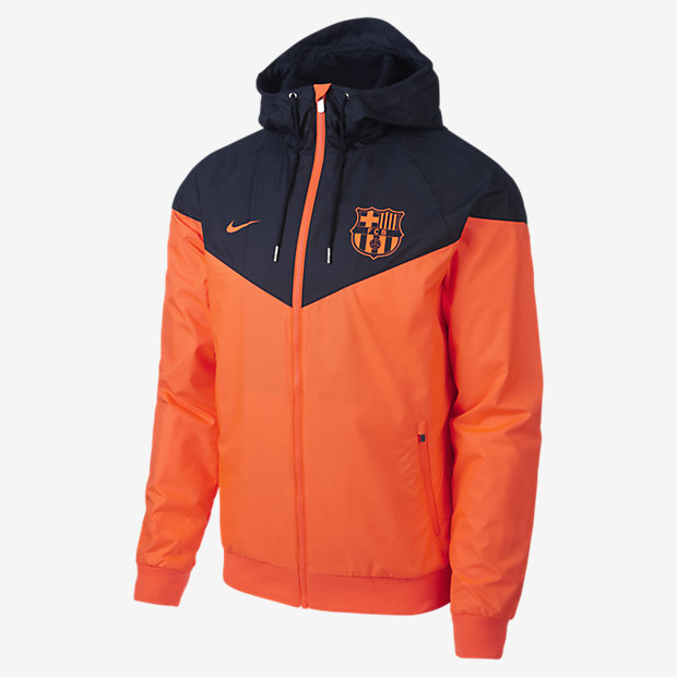 Мужская куртка FC Barcelona Authentic Windrunner Nike 