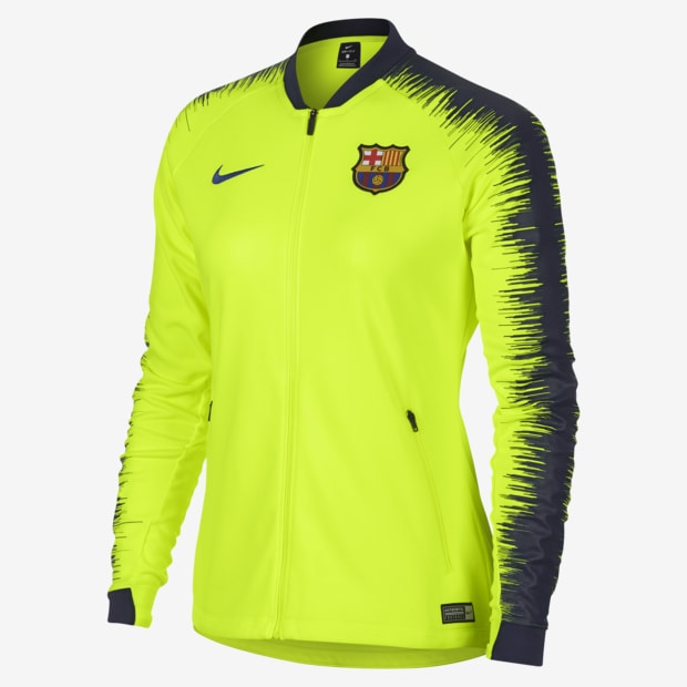 Женская футбольная куртка FC Barcelona Anthem Nike 888413325992