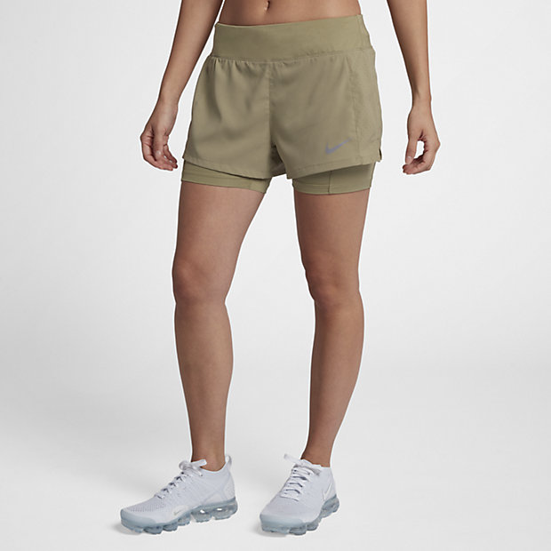 Женские беговые шорты 2 в 1 Nike Eclipse 191886980446