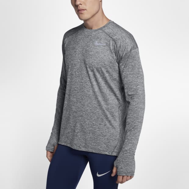 Мужская беговая футболка с длинным рукавом Nike Dri-FIT Element 