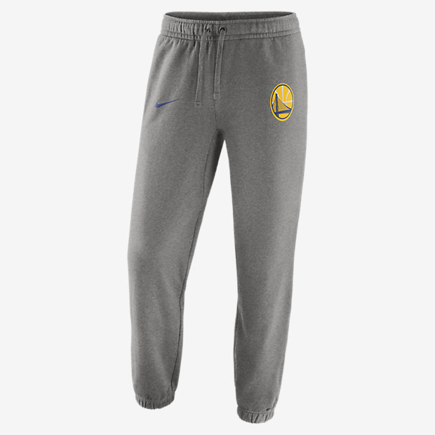 Мужские флисовые брюки НБА Golden State Warriors Nike 886736310770