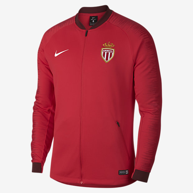 Мужская футбольная куртка AS Monaco FC Anthem Nike 884497996172