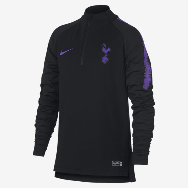 Игровая футболка с длинным рукавом для школьников Tottenham Hotspur Dri-FIT Squad Drill Nike 676556456709