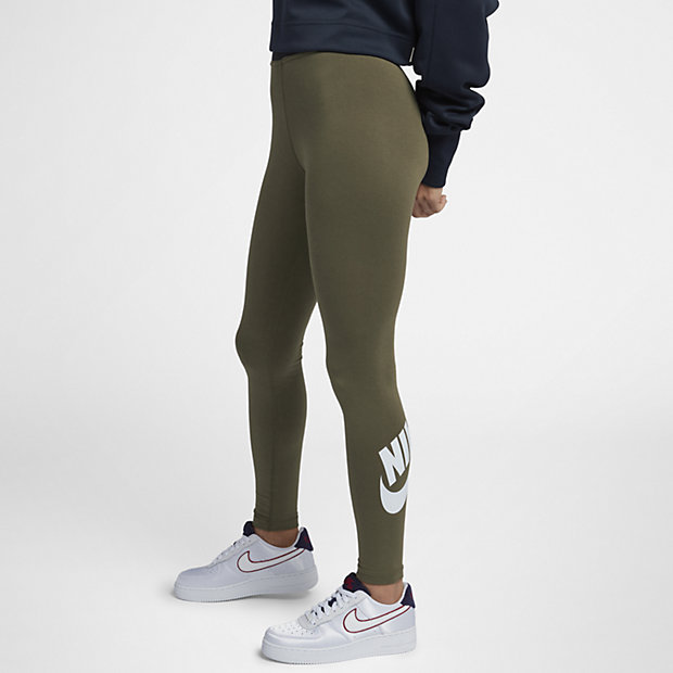 Женские леггинсы с логотипом Nike Sportswear Leg-A-See 883419215629