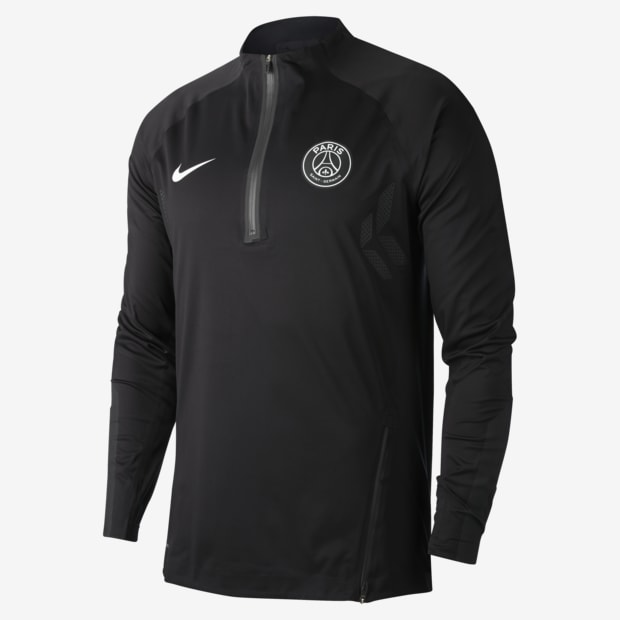 Мужская игровая футболка с длинным рукавом Nike AeroShield Paris Saint-Germain Strike Drill 