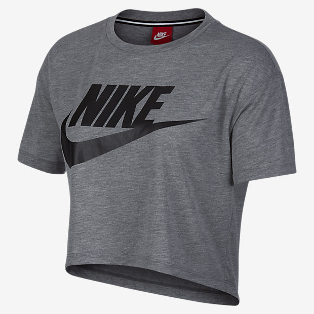 Женская футболка с коротким рукавом Nike Essential Cropped 883418727666