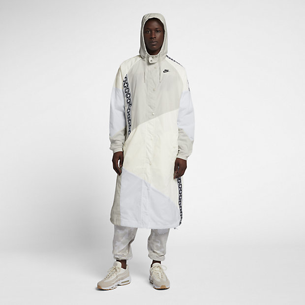 Мужская удлиненная куртка из тканого материала Nike Sportswear 191886700211