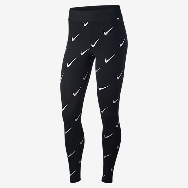Женские леггинсы с принтом с эффектом металлик Nike Sportswear Leg-A-See 882801961939